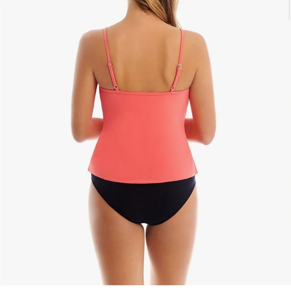 Womens Tankini Swimsuits with Tummy‎ Control Plus Size Modest NWT XL